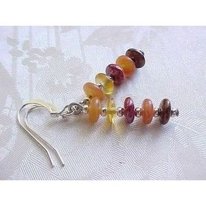 Thanksgiving Earrings Fall Leaf Colors Harvest Moon Autumn Halloween Minimalist